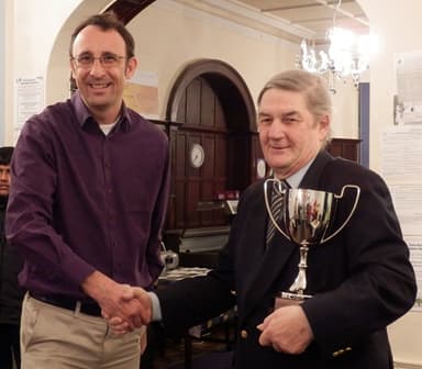 Durrant Trophy winner Paul Shepherd
